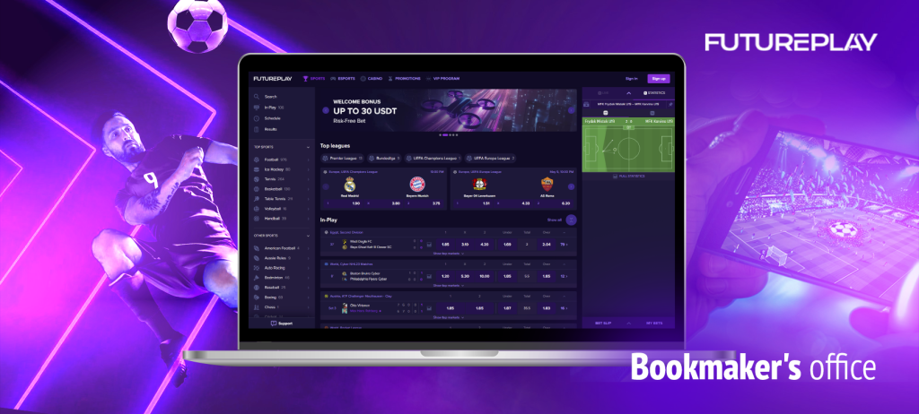 Immerse yourself in the dynamic world of sports betting and esportes in the betting shop section on FuturePlay